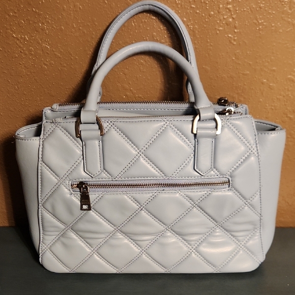 Steve Madden Quilted Light Blue Shoulder Bag, Like New! - Picture 4 of 12